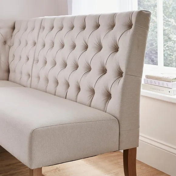 Darcy Corner Dining Bench, Flatweave 3