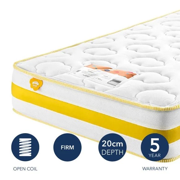 Silentnight Healthy Growth Lunar Eco Memory Single Hybrid Mattress