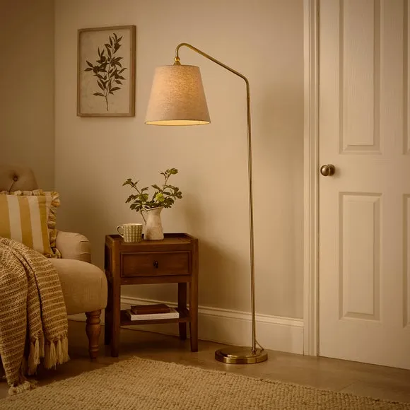 Enid Metal Arc Floor Lamp 2