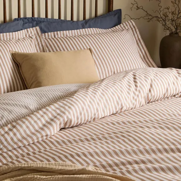 Yard Hebden Reversible 100% Cotton Duvet Cover & Pillowcase Set 2