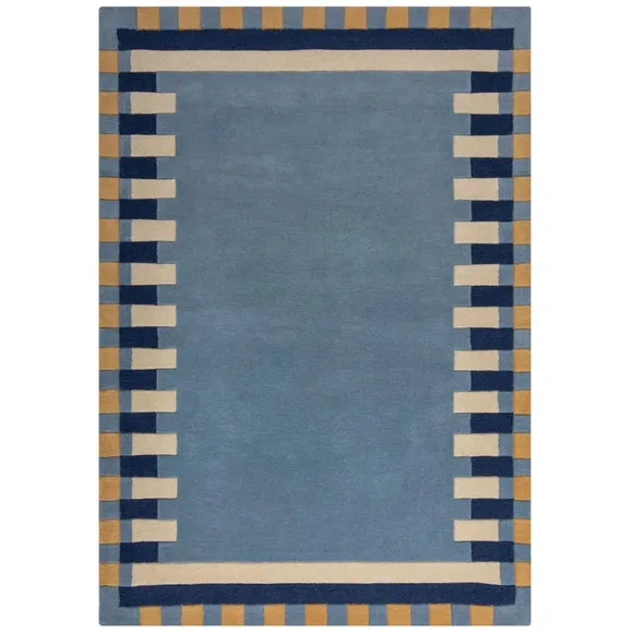 Kai Wool Border Rug 5