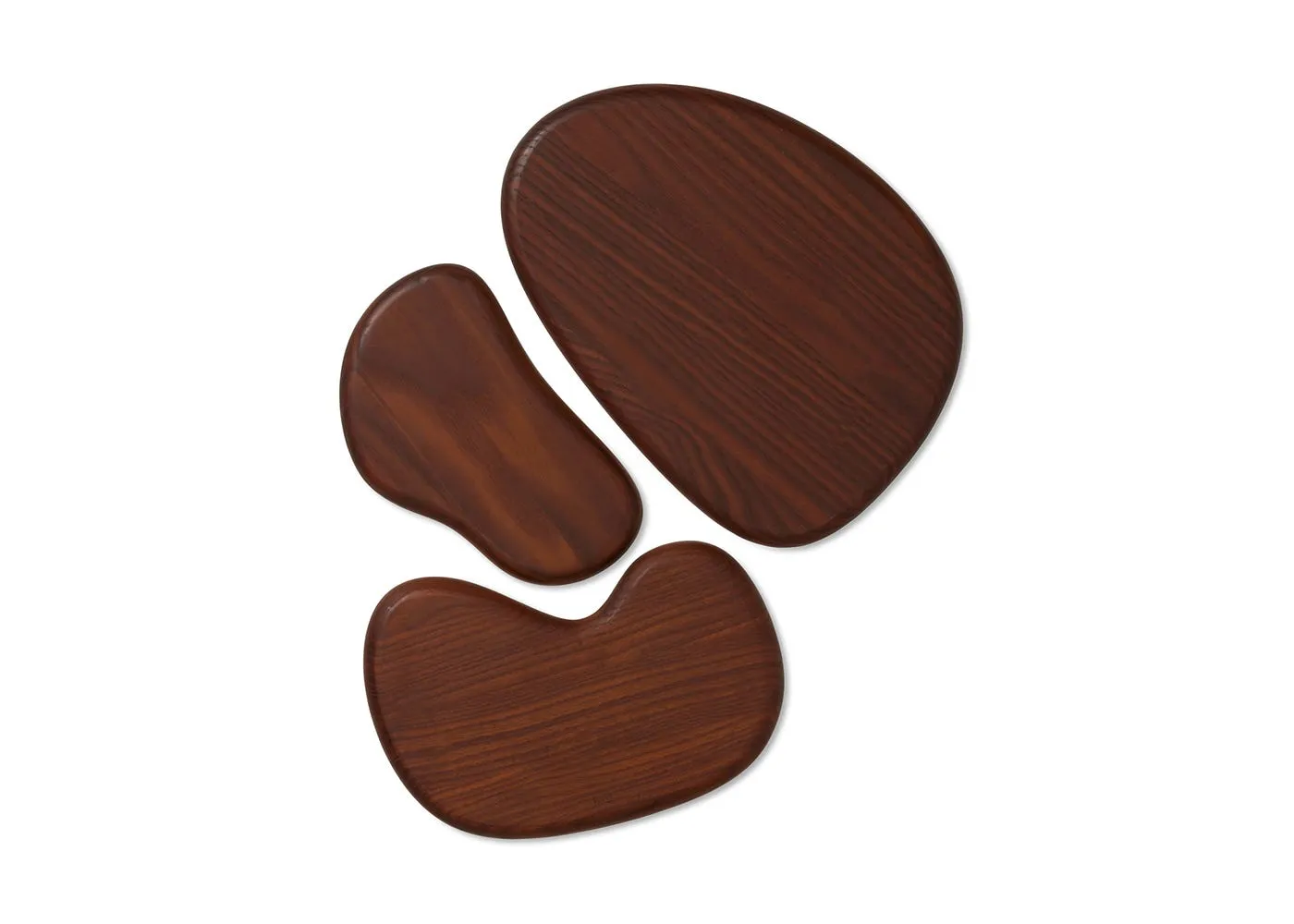 ferm LIVING Cairn Wooden Cutting Boards Set of 3
