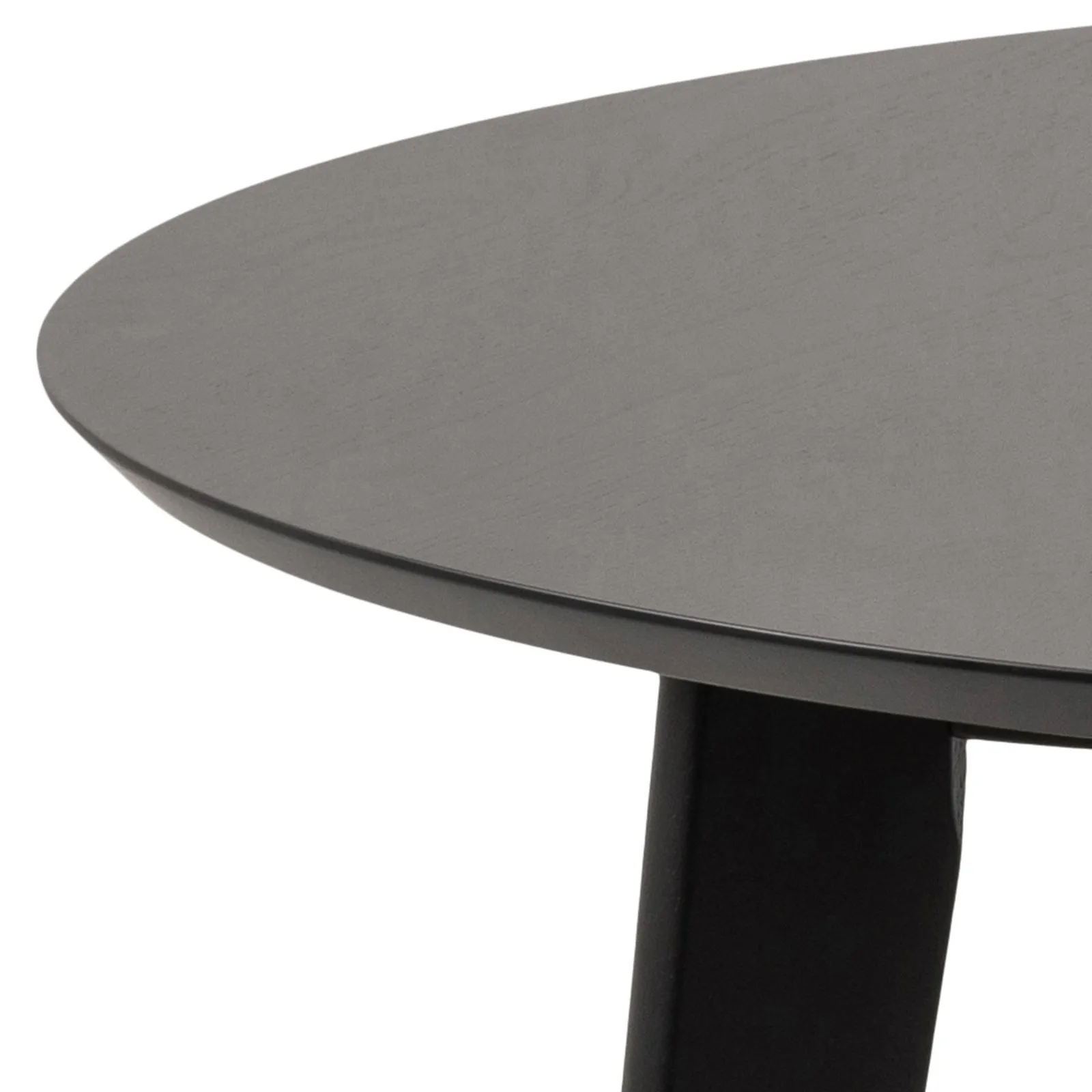 Furniture To Go Roxby Round Dining Table in Black 6