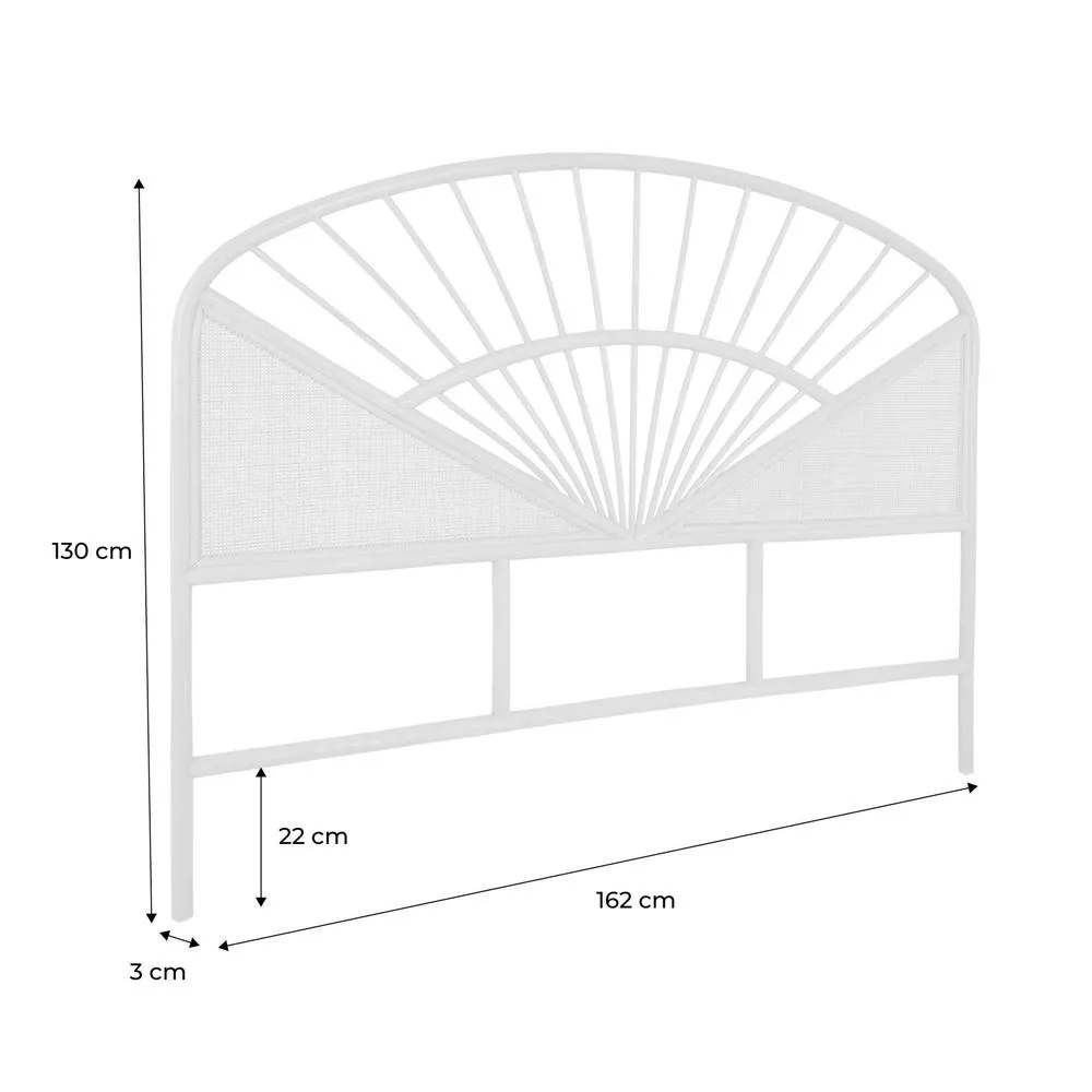 sweeek Natural rattan & cane headboard in Beige 5