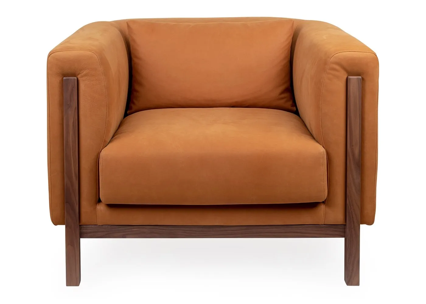 Heal's Massimo Armchair Marylebone Velvet Emerald Green Black Ash Feet