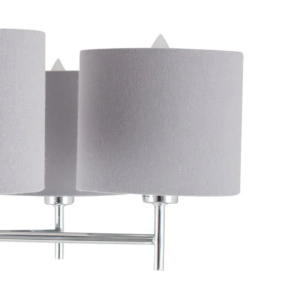 Plaza 5 Arm Semi Flush Ceiling Light 4