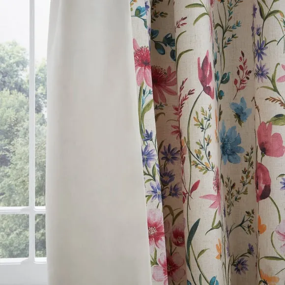 Foxley Print Eyelet Curtains 5