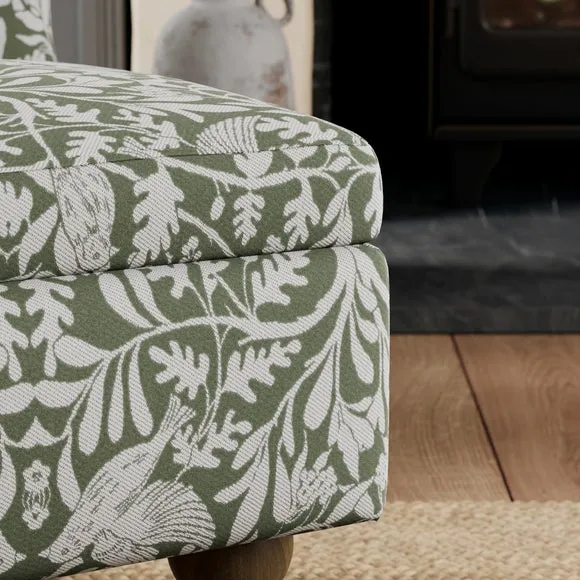 Charnwood Alora Chenille Storage Footstool 4