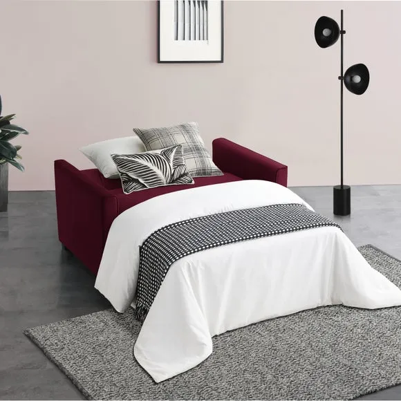 Serena Velvet 2 Seater Sofa Bed 1