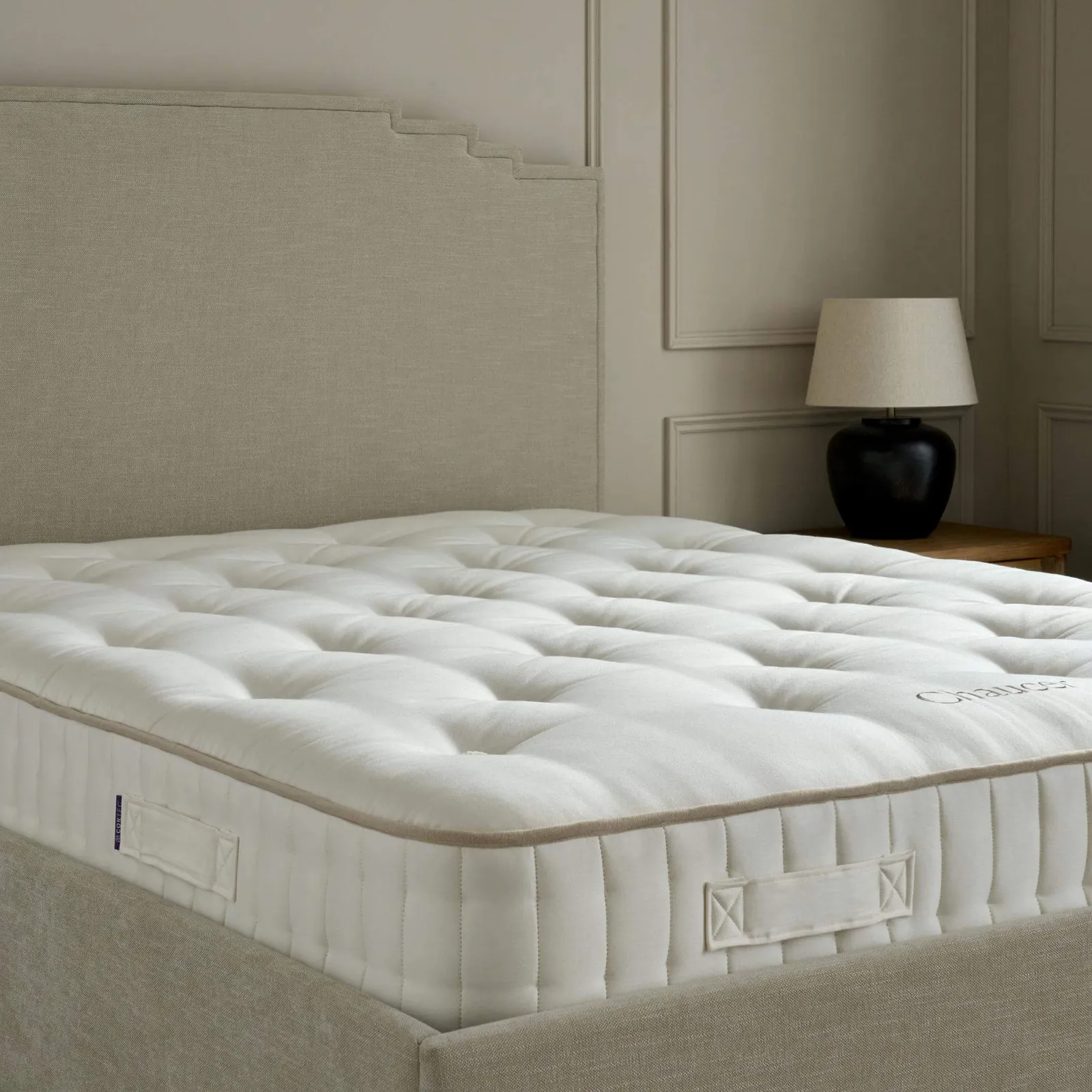 Chaucer Mattress, King - Single Tension Mattress, Soft