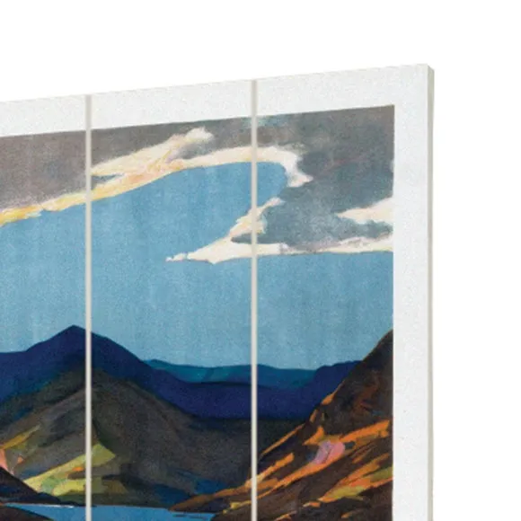 The Art Group The Lake District Wooden Wall Art 3