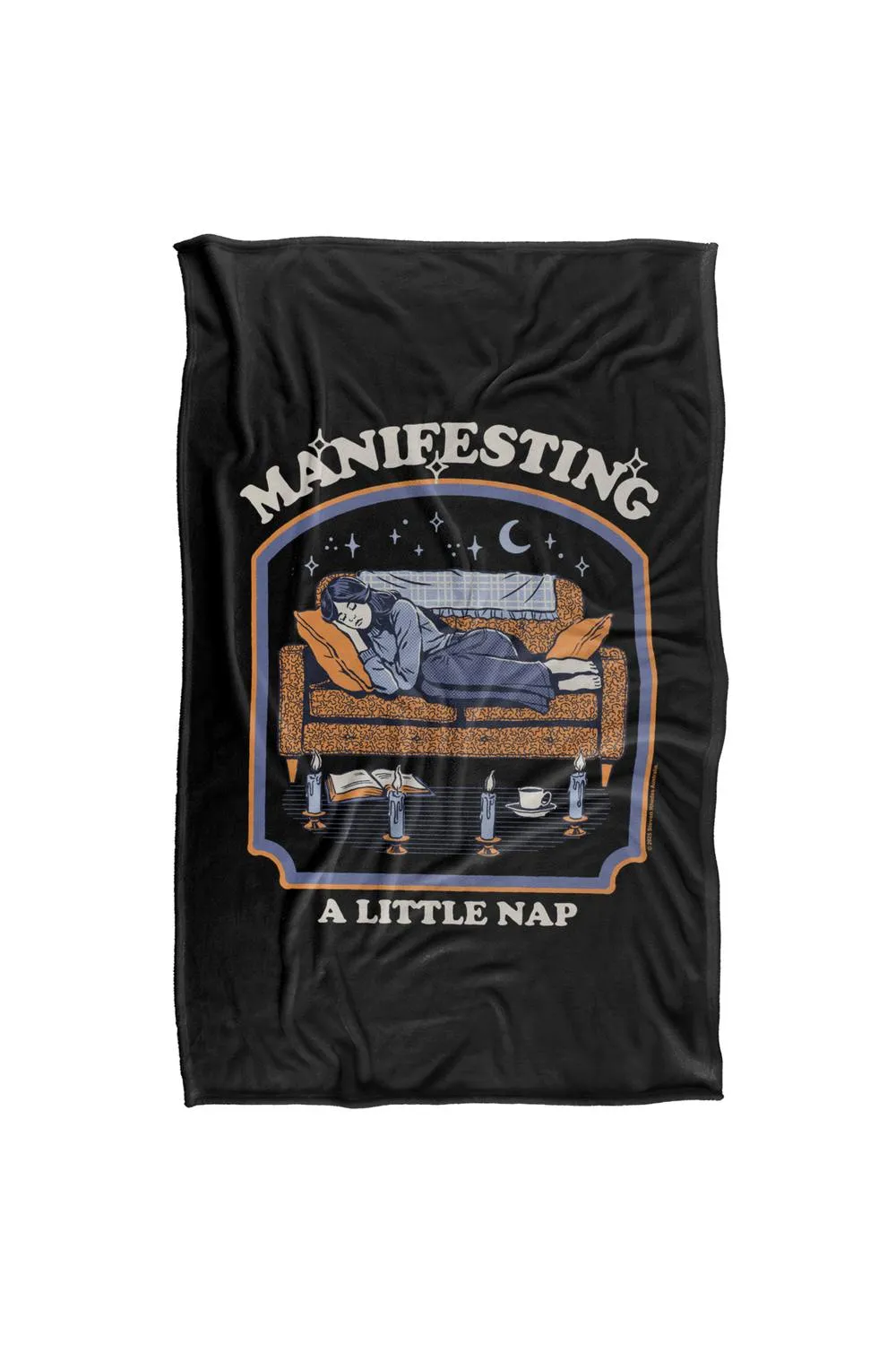 Steven Rhodes Manafestinga Nap Silky Touch Super Soft Throw Blanket