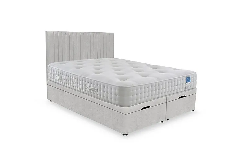 Ortho 2000 Manual End Ottoman Divan Set - Super King