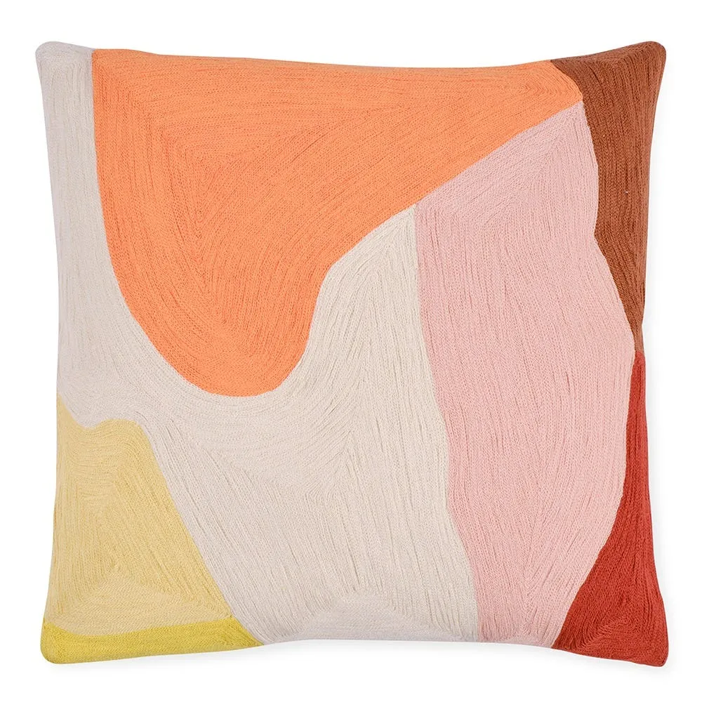 Heal's + Clare Dudeney Cushion Orange 2