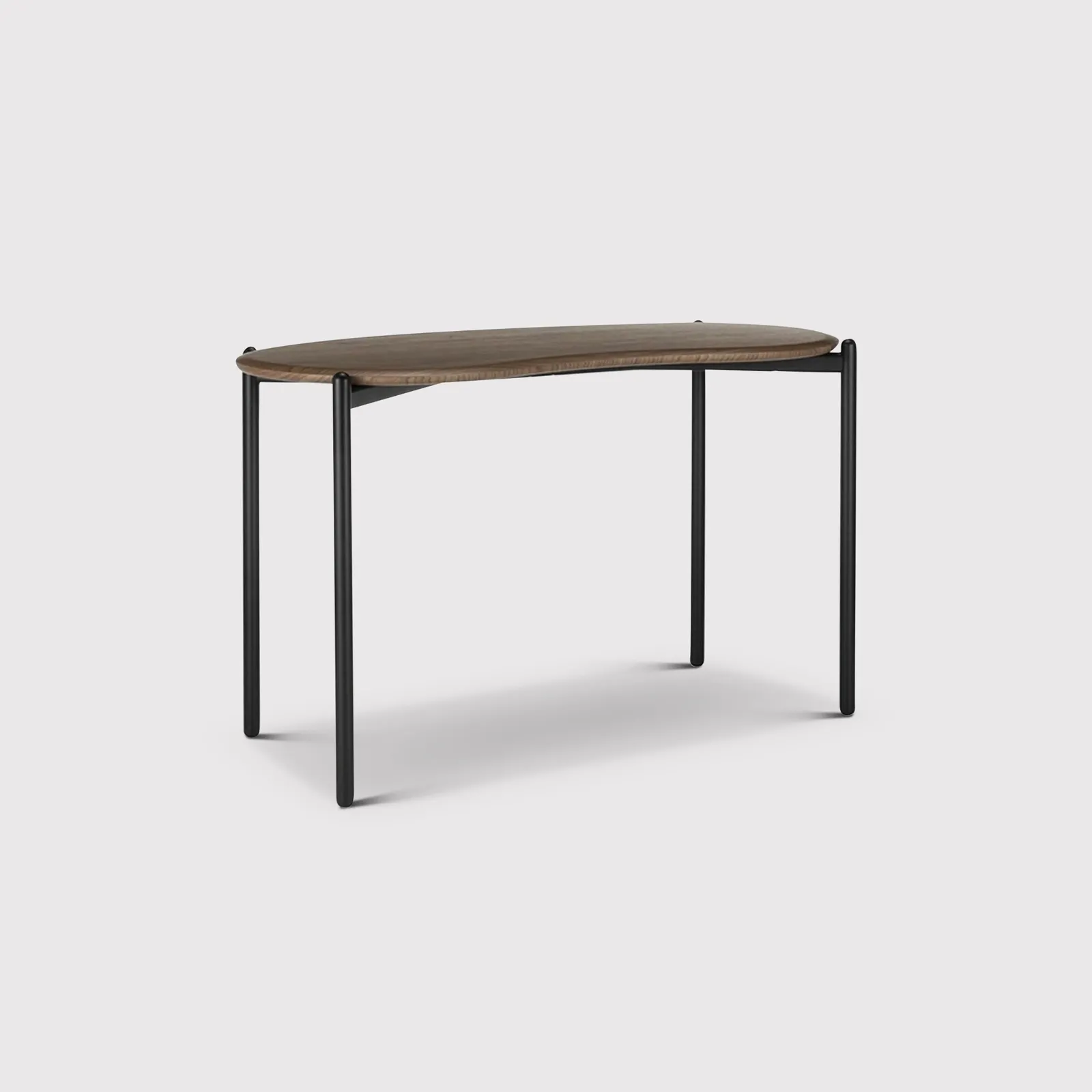 Kartell Earl Of Wood Desk, Brown | Barker & Stonehouse 1