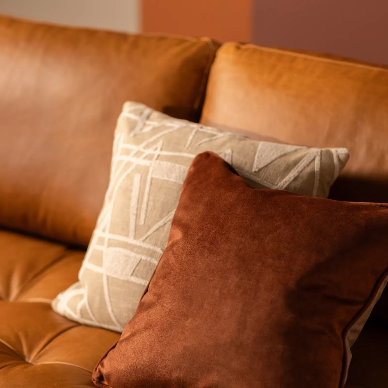 Hemingway 3 Seater Sofa, Brown Leather | Barker & Stonehouse 5