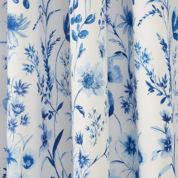 Foxley Ditsy Blackout Eyelet Curtains 3
