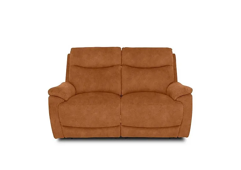 Sloane 2 Seater Fabric Sofa - Dexter Pumpkin