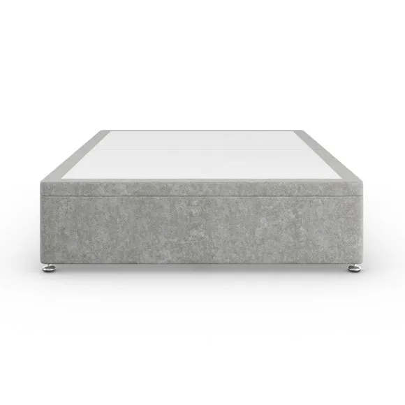 Luxury Side Ottoman Bed Frame, Chenille 4