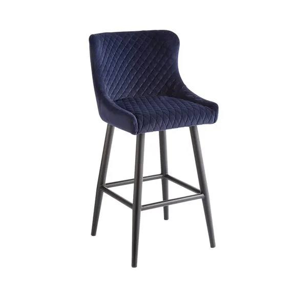 Montreal Counter Height Bar Stool, Velvet 6