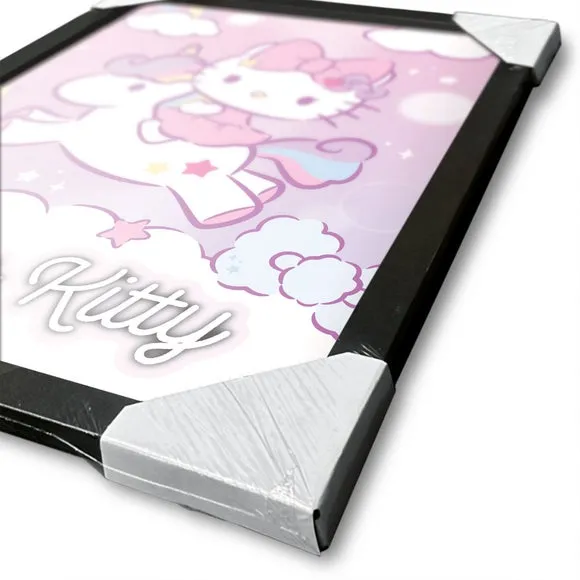 Hello Kitty Magical Unicorn Framed Print 2
