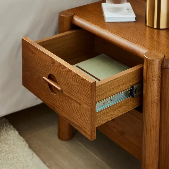 Reeva 2 Drawer Bedside Table 4