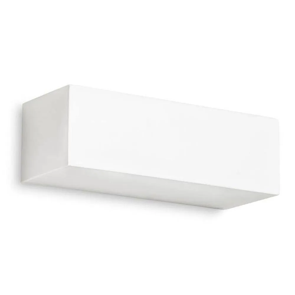 Netlighting Ges 1 Light Indoor Plaster Wall Light White E14