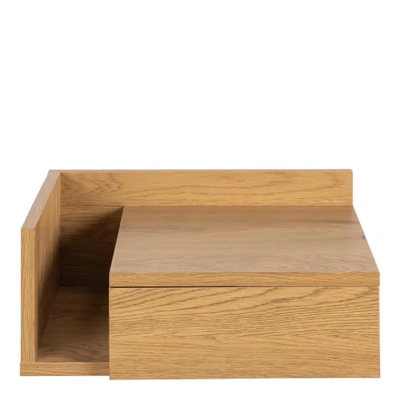 Return - Furniture To Go Ashlan 1 Drawer Square Wall Mounted Bedside Table 3