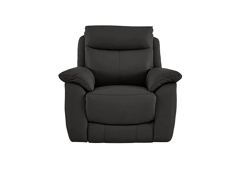 Echo Leather Armchair - Shale Grey