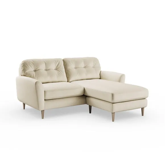 Sven Opulent Velvet Reversible Corner Chaise Sofa 6