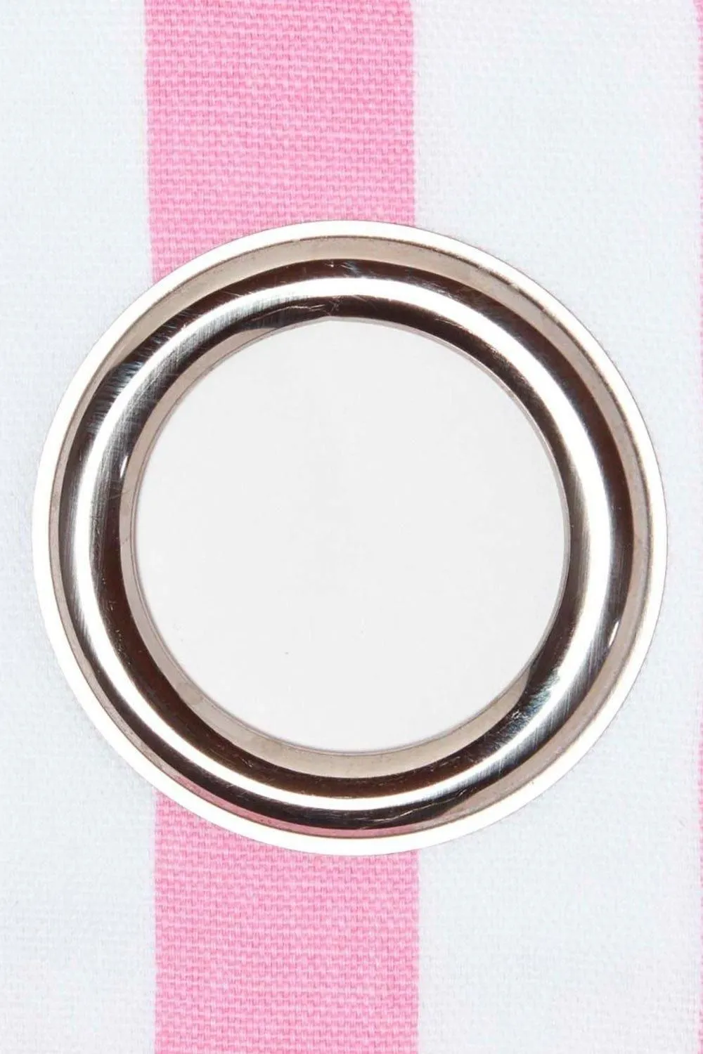 Homescapes Polka Dots Pink Ready Made Eyelet Curtain Pair 4