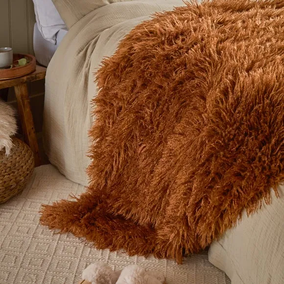 Furn. Rowan Throw Blanket 130cm x 175cm 1
