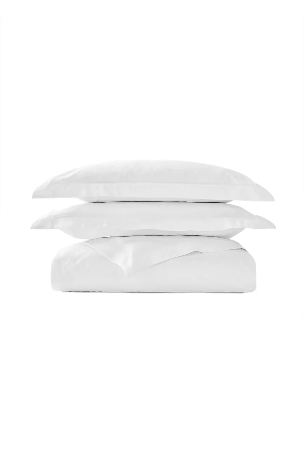CHRISTY Premium Sateen Satin Soft Duvet Cover Sets in White 2