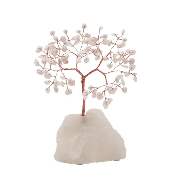 Serenity White Jade Gemstone Tree 3