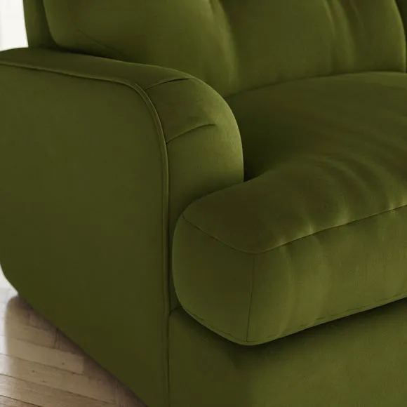 Martha Matte Plush Velvet 2 Seater Double Sofa Bed 4