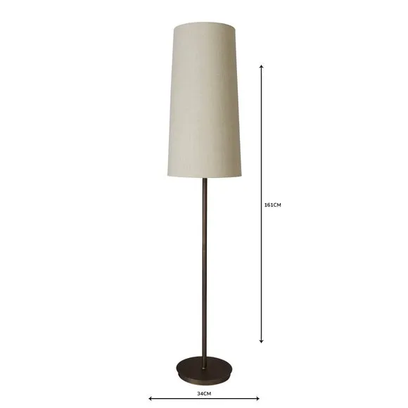Bronson Natural Floor Lamp 5