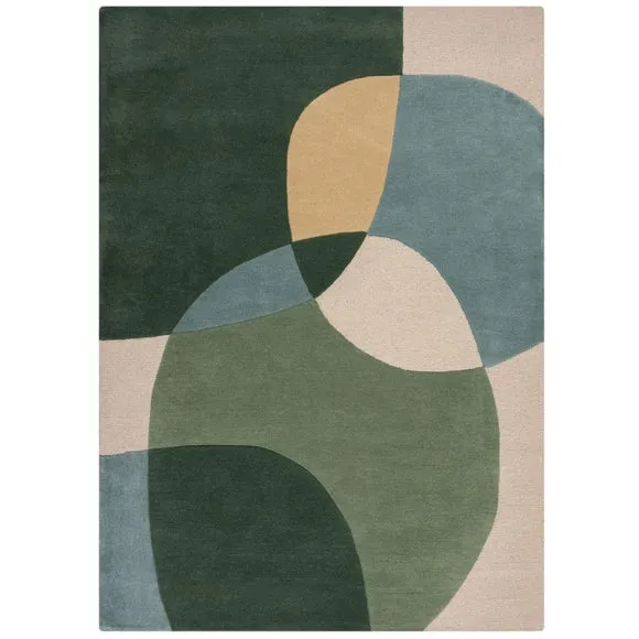Glow Wool Modern Rug 5