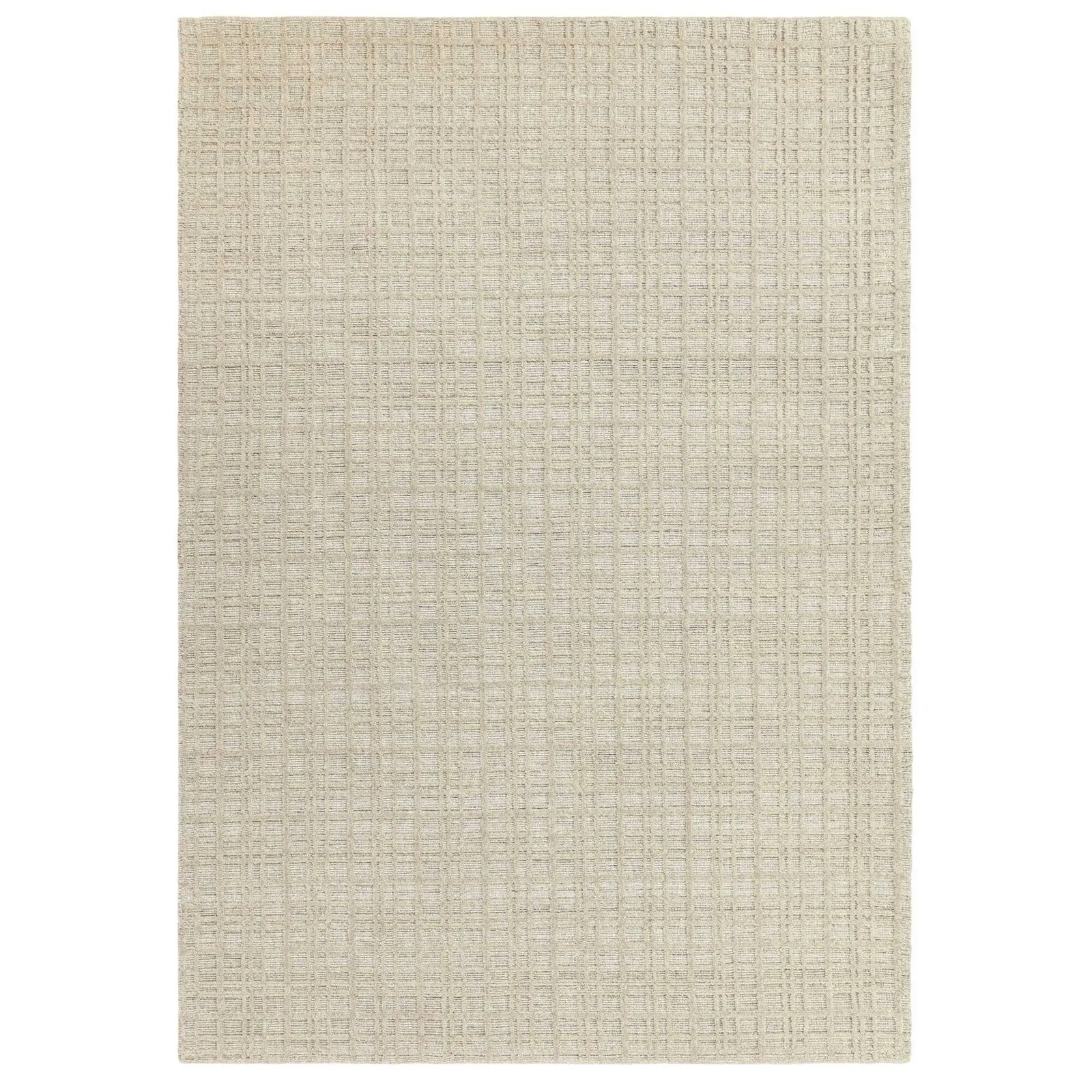 Savannah Sand 120X170Cm Rug, Square, Neutral Wool Blend | Barker & Stonehouse