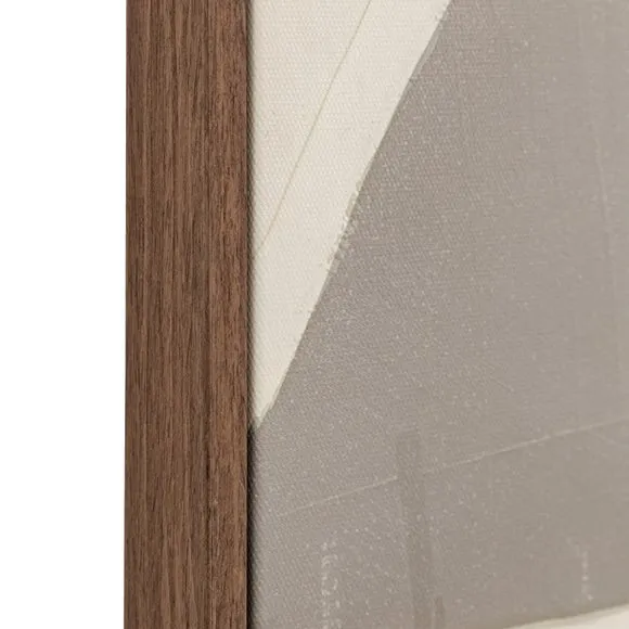 Cedar & Sage Cemento Abstract Framed Canvas 4