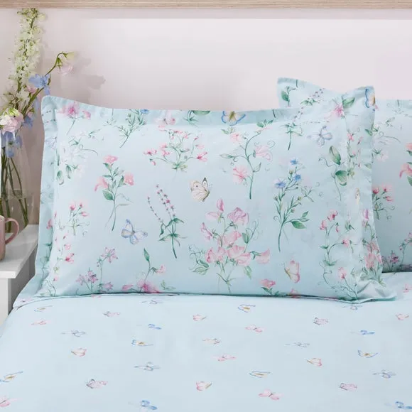 Sweetpea Polycotton Oxford Pillowcase 2