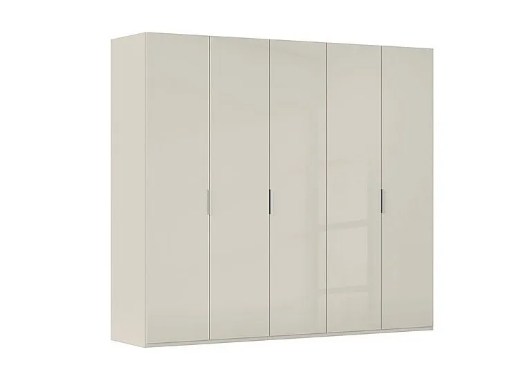 Formes 5 Door Bifold Wardrobe with Glass Doors