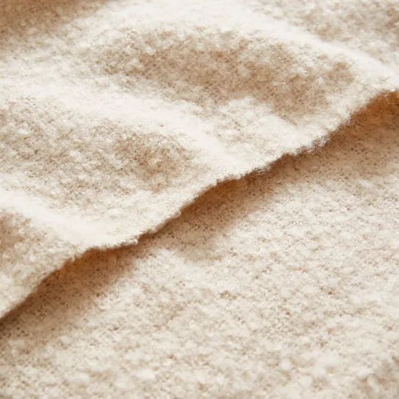 Brushed Boucle Throw Blanket 2