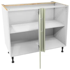 Wickes Ohio Sage Shaker Corner Base Unit - 1000mm 2