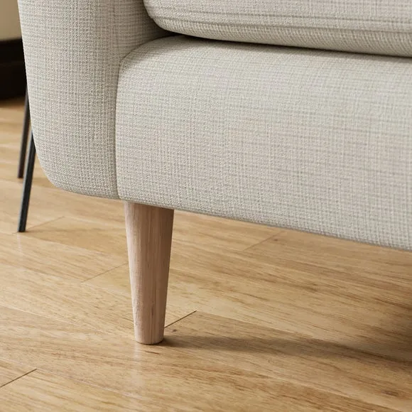 Sven Soft Texture Chenille Snuggle Chair 5