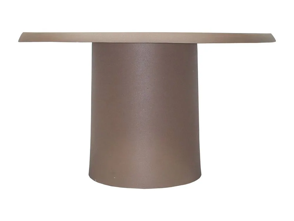 Vente-unique Metal Coffee Table - Taupe - ZINARA in Brown 5