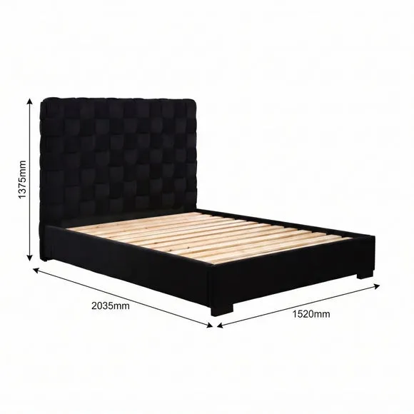 Pasadena Velvet Bed Frame 4