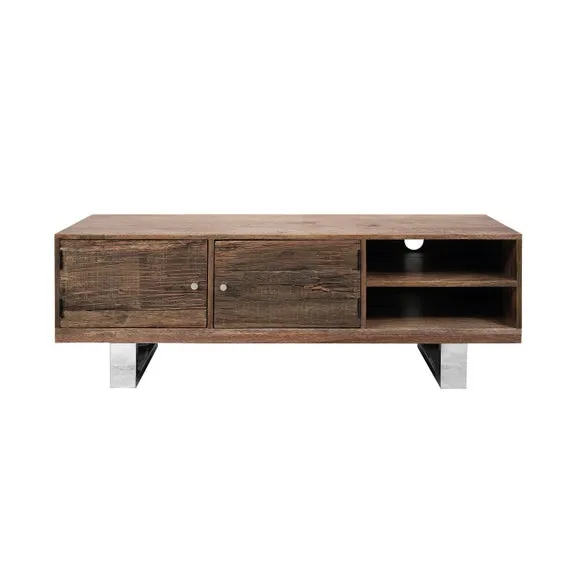 Indus Valley Railway Sleeper TV Unit for TVs up to 55" 2