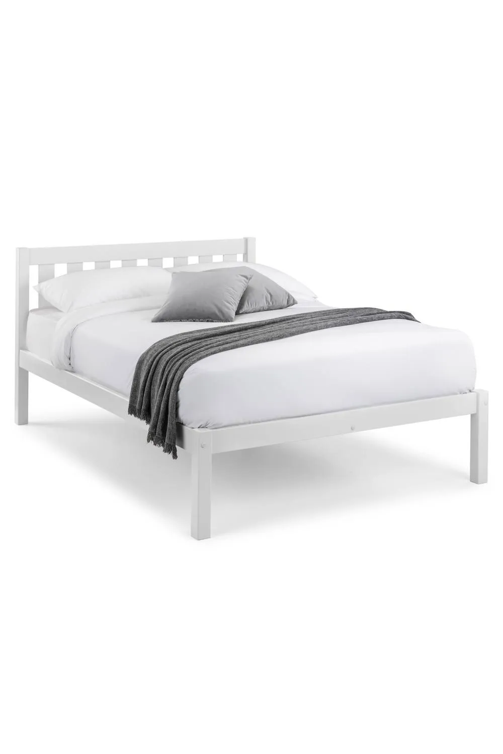 Julian Bowen Luna Bed in White 2