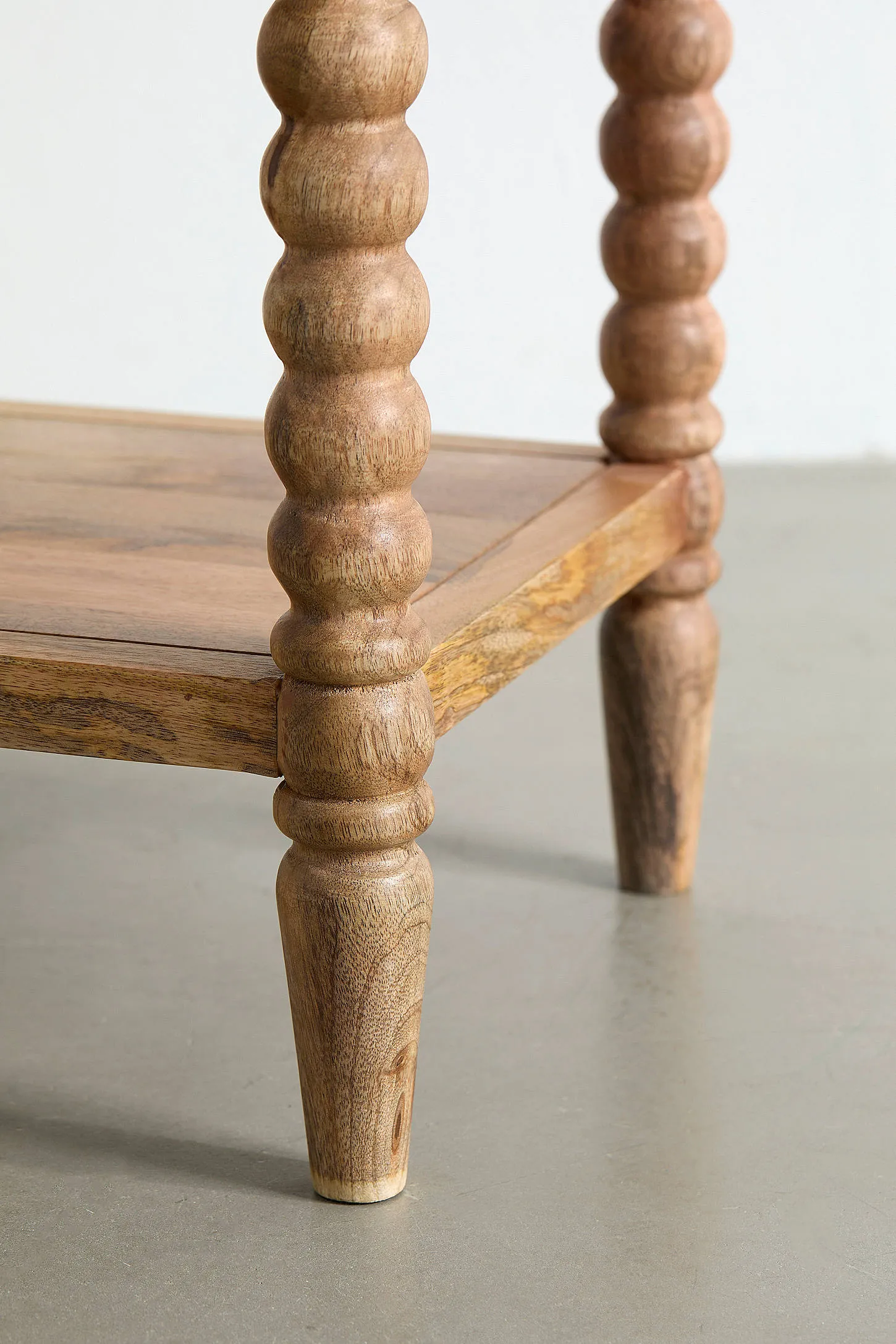 Neutral Spindle Nightstand - Neutral 5