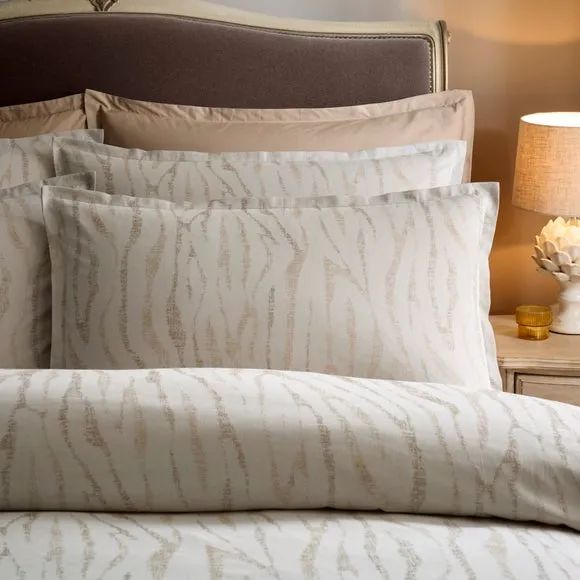 Dorma Whitworth 100% Cotton Jacquard Oxford Pillowcase Pair